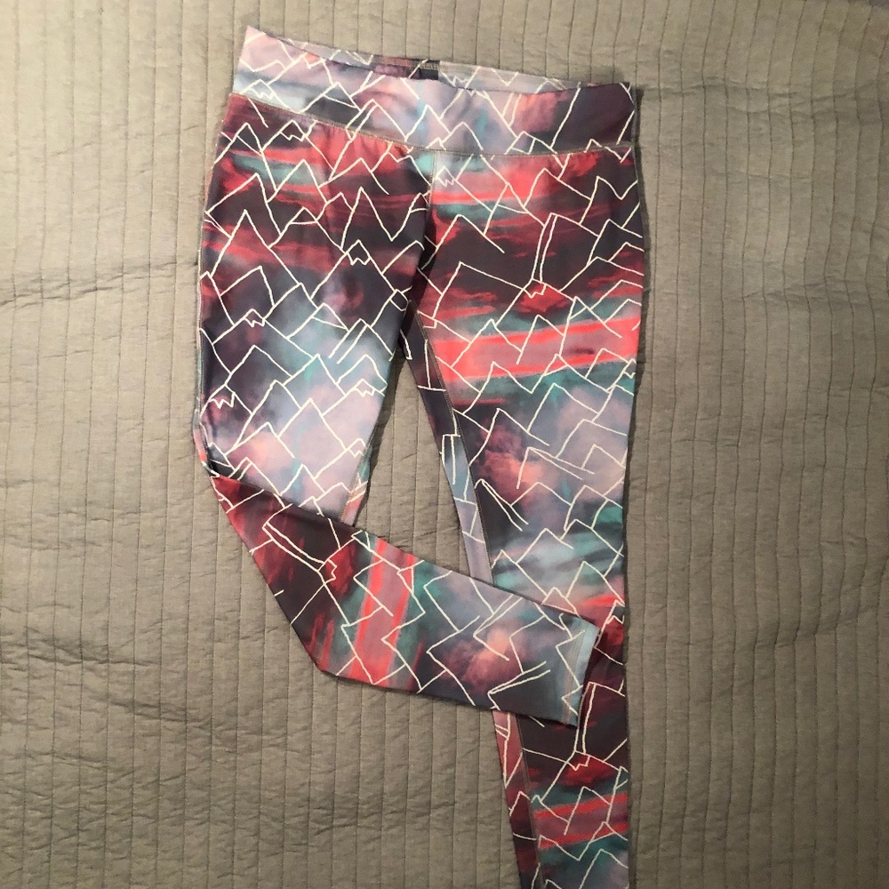 Abstract Sunset Legging
